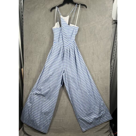 New Anthropologie Corey Lynn Calter Tie Back Halter Jumpsuit Size Small - Picture 3 of 10